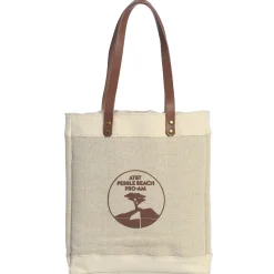 Pebble Beach At&T Pro-Am Insulated Canvas 3 Bottle Wine Bag Sale