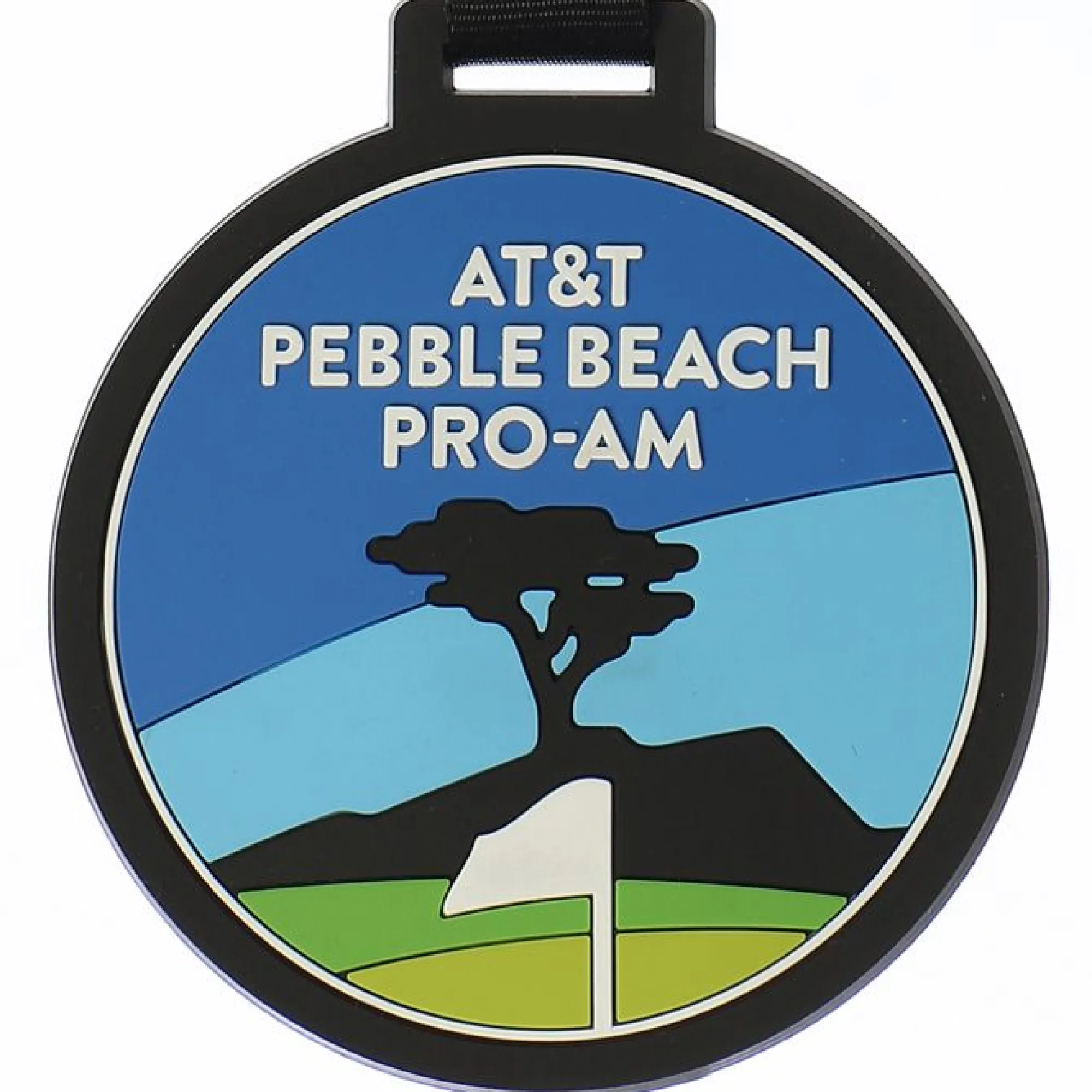 Pebble Beach At&T Pro-Am Rubber Bag Tag Discount