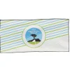 Pebble Beach At&T Pro-Am Strip Towel By Devant Clearance
