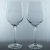 Pebble Beach Concours D'Elegance Set Of 2 Red Wine Glasses Fashion