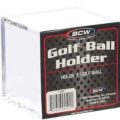 Pebble Beach Golf Ball Lucite Display Holder New