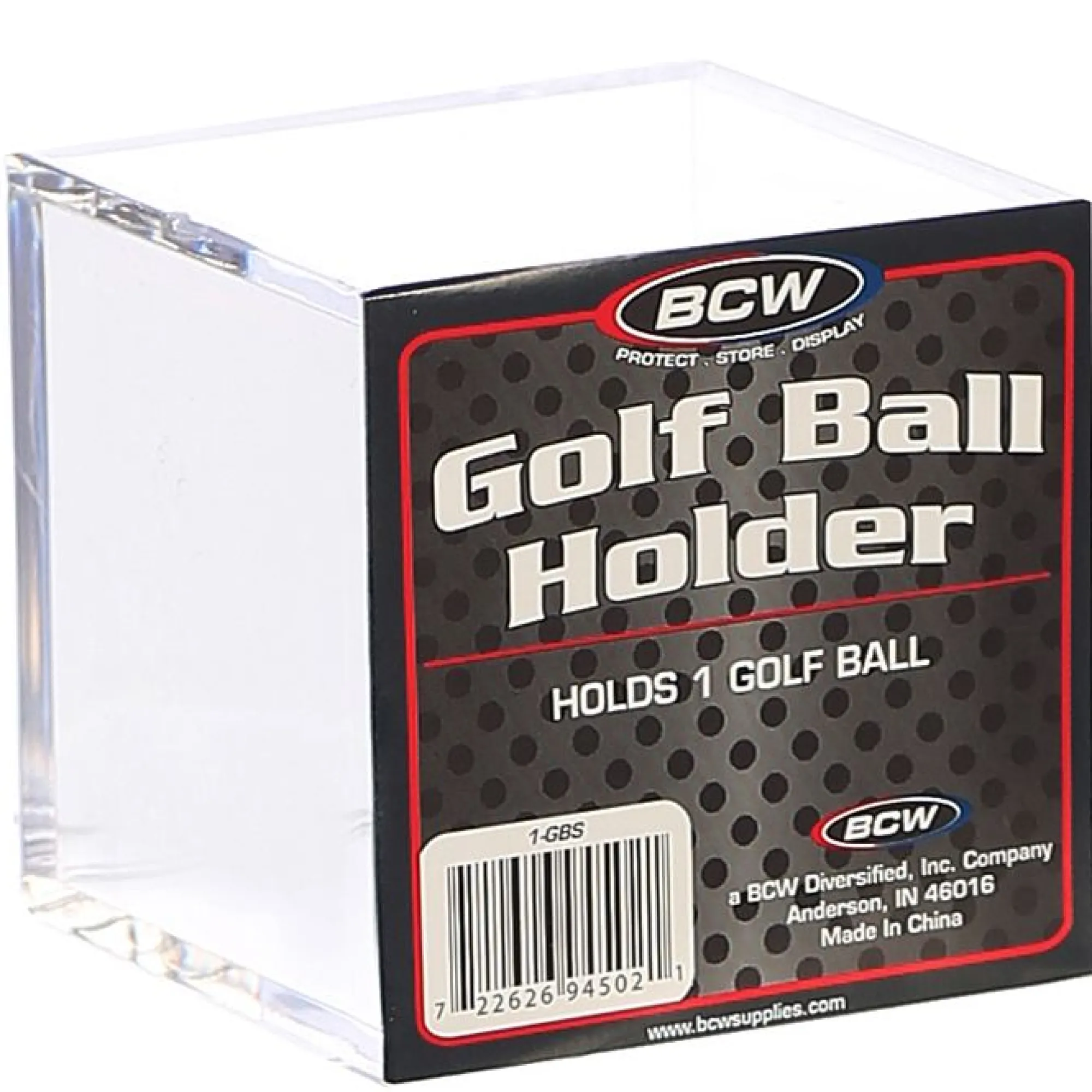 Pebble Beach Golf Ball Lucite Display Holder New