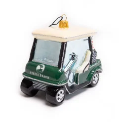Pebble Beach Golf Cart Holiday Ornament By Joy To The World Collectibles Fashion