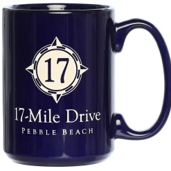 Pebble Beach 17 Mile Drive Big Boy Ceramic Coffee Mug Sale