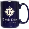 Pebble Beach 17 Mile Drive Big Boy Ceramic Coffee Mug Hot