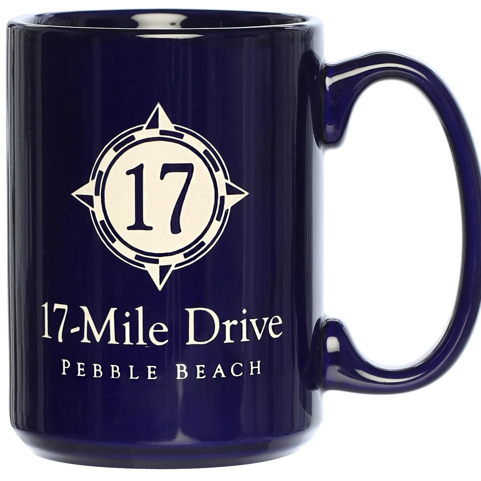 Pebble Beach 17 Mile Drive Big Boy Ceramic Coffee Mug Hot