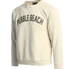 Pebble Beach Black Label Ivy League Crew Sweatshirt By Original Retro Brand Hot