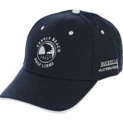 Pebble Beach Bucket List Hat By The Game Black Discount