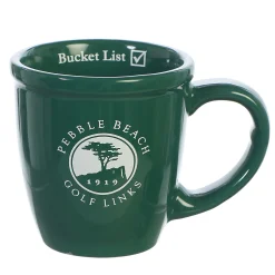Pebble Beach Bucket List Mug Sale