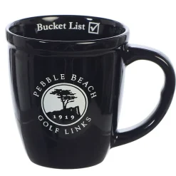 Pebble Beach Bucket List Mug Sale
