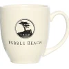 Pebble Beach Ceramic Bistro Mug Clearance