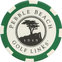 Pebble Beach Collectible Poker Chip Fashion