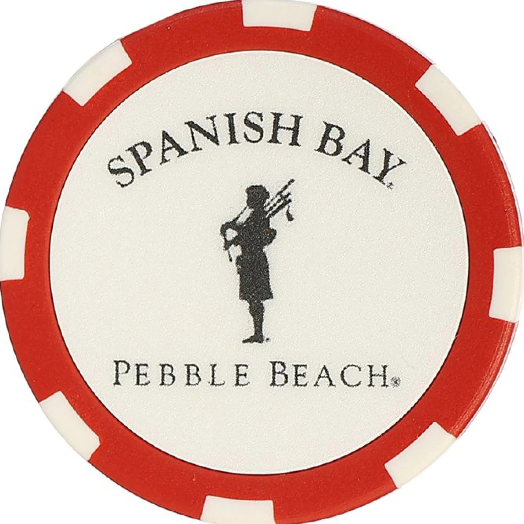 Pebble Beach Collectible Poker Chip Fashion