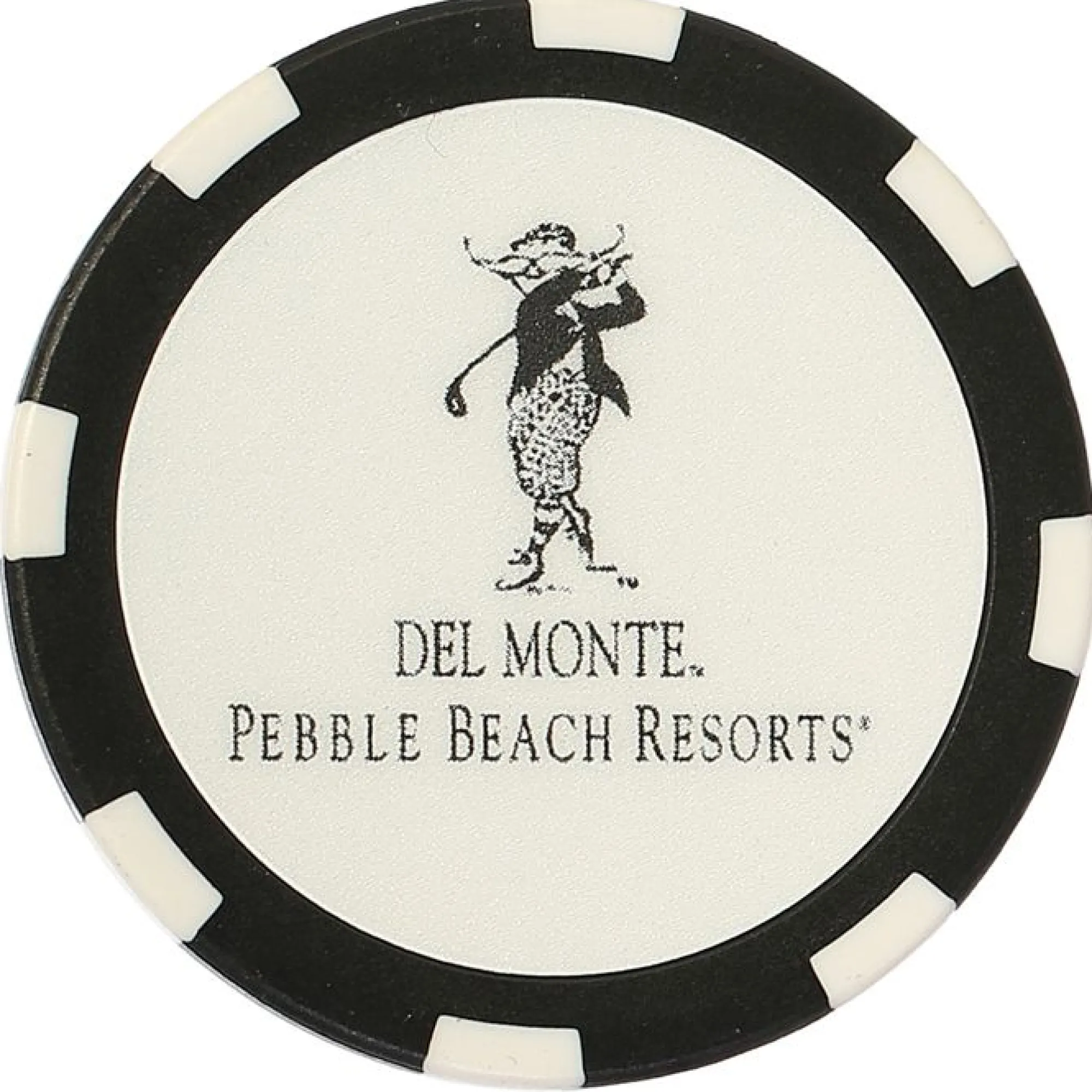 Pebble Beach Collectible Poker Chip Fashion