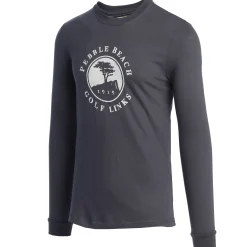 Pebble Beach Comfort Logo Long Sleeve Tee By American Needle Fashion