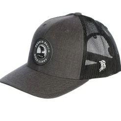 Pebble Beach Curved Rogue Trucker Hat By Branded Bills New