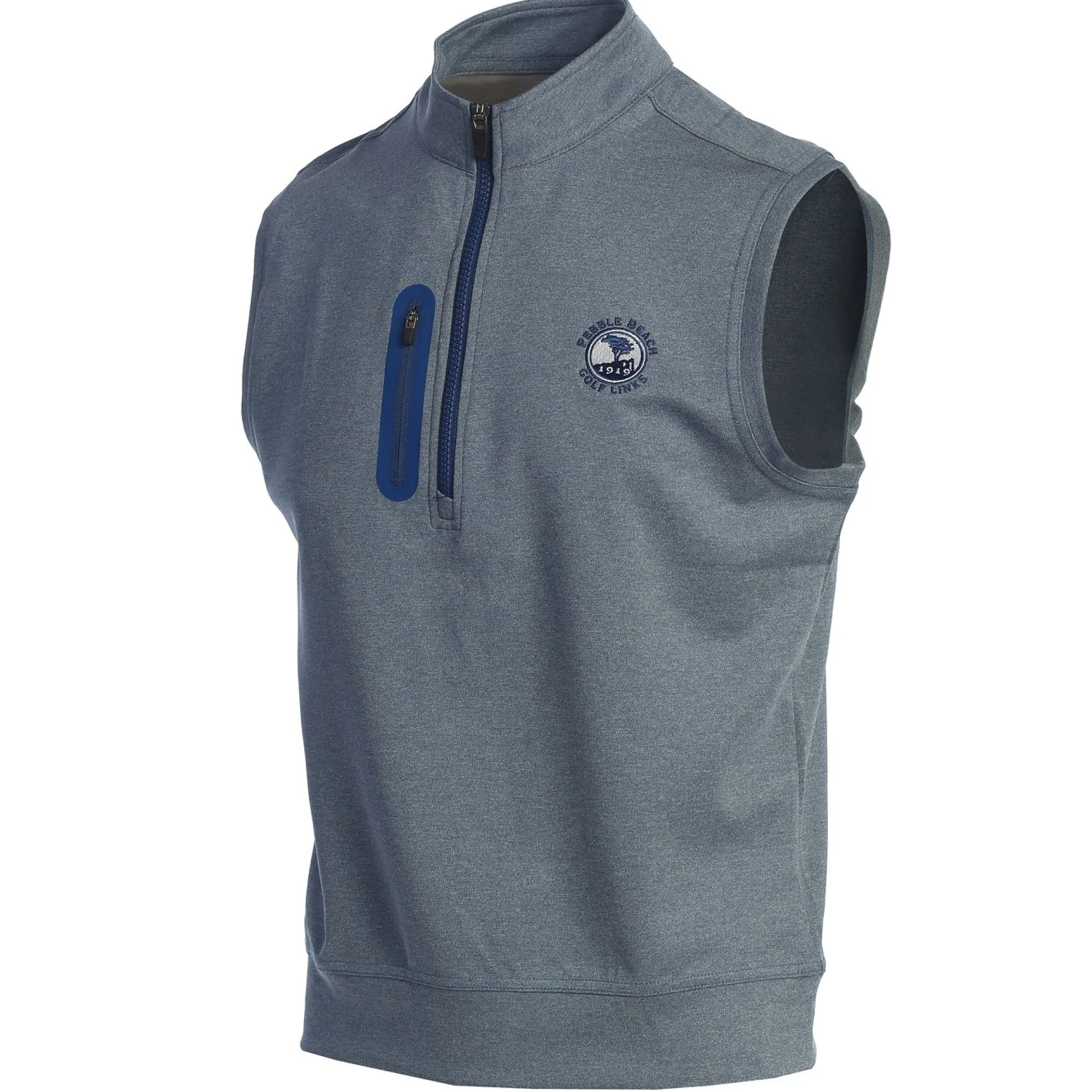 Pebble Beach Denny 1/4 Zip Vest By Johnnie-O New