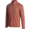 Pebble Beach Dri-Fit Adv Vapor 1/4 Zip Fossil Rose Pullover By Nike New