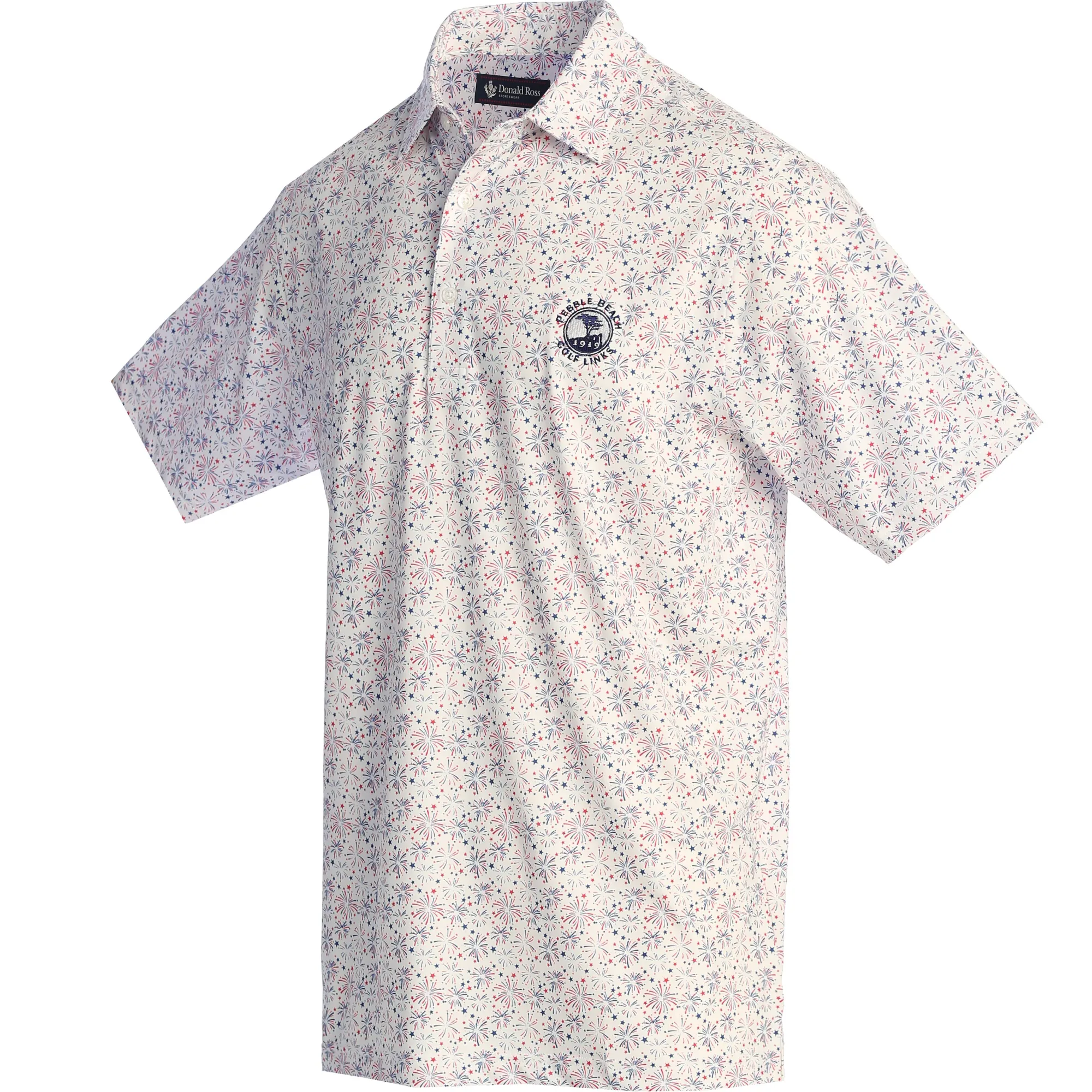 Pebble Beach Fireworks Polo By Donald Ross Discount
