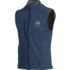 Pebble Beach Full Zip Fleece Vest By Johnnie-O New