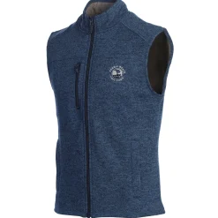 Pebble Beach Full Zip Fleece Vest By Johnnie-O New