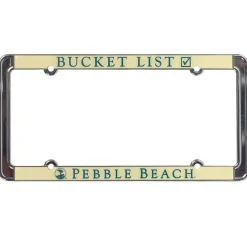 Pebble Beach Golf Links License Plate Frame Hot