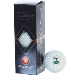 Pebble Beach Golf Links Pro V1 Golf Balls By Titleist Fashion