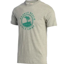 Pebble Beach Heather Comfort Logo Tee By American Needle Online