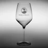 Pebble Beach Heritage Logo Cabernet/Merlot/Bordeaux Red Wine Glass New