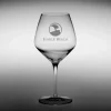 Pebble Beach Heritage Logo Pinot Noir/Burgundy Wine Glass Discount