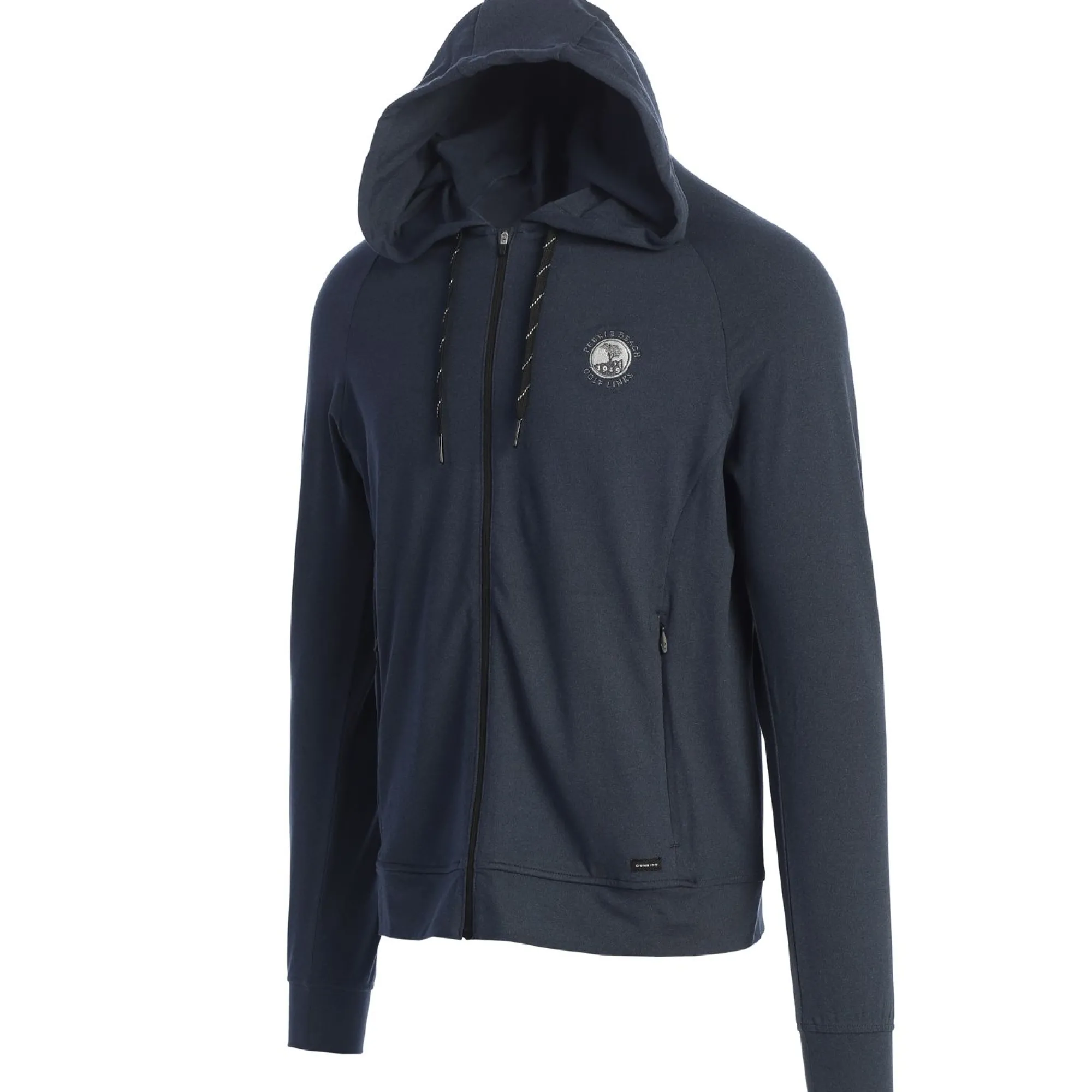 Pebble Beach Kelso Performance Full Zip Hood By Dunning Best