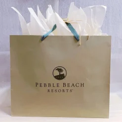 Pebble Beach Kraft Paper Gift Bag Sale