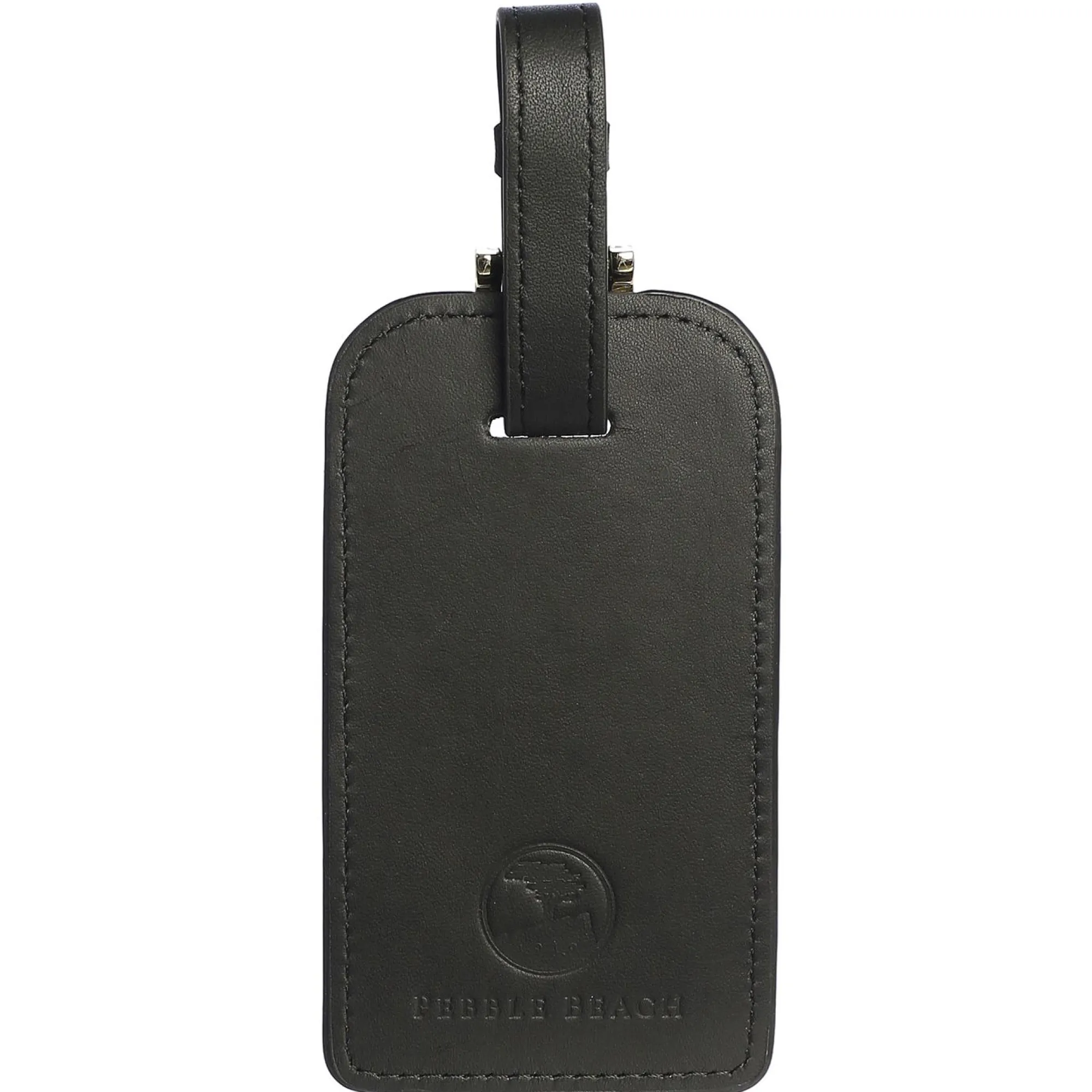 Pebble Beach Leather Luggage Tag Clearance