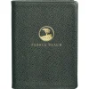 Pebble Beach Logo Leather Small Notebook Clearance