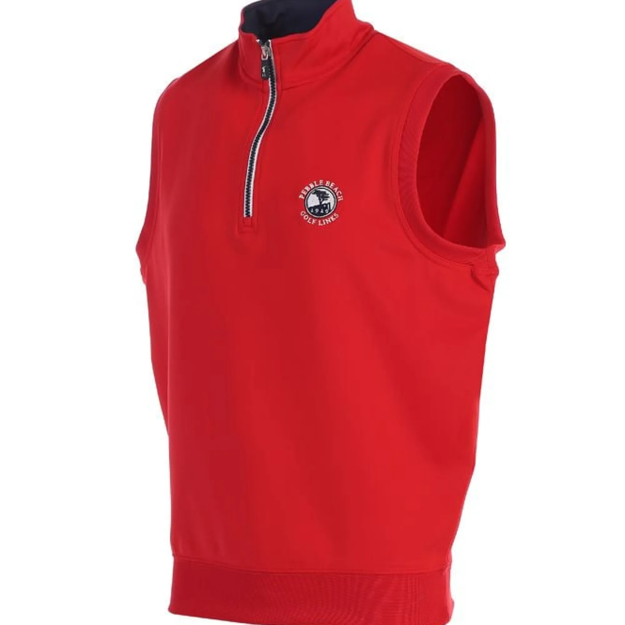 Pebble Beach Men's "Caves" 1/4 Zip Vest By Fairway & Greene Hot
