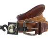 Pebble Beach Men's Nubuck Suede Belt Online