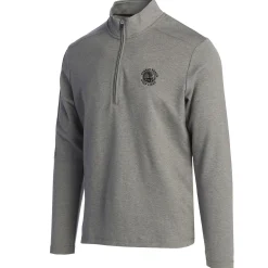 Pebble Beach Men's 3-Stripes Heather 1/4 Zip By Adidas Best