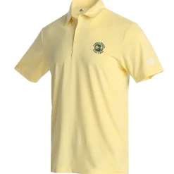 Pebble Beach Men's Ultimate365 Almost Yellow Polo By Adidas Discount