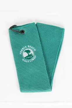 Pebble Beach Micro Scrubber Golf Towel New