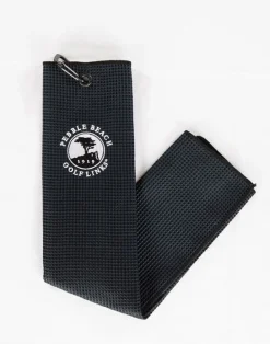 Pebble Beach Micro Scrubber Golf Towel Hot