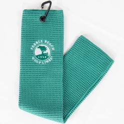 Pebble Beach Micro Scrubber Golf Towel New