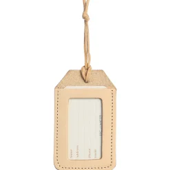 Pebble Beach Outfitters Leather Luggage Tag By Freshwater Designs Clearance