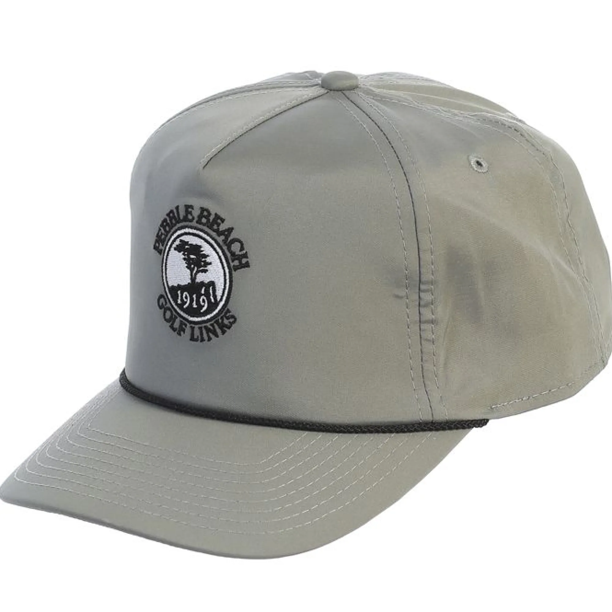 Pebble Beach Performance Rope Hat By Imperial Headwear Grey New
