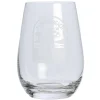 Pebble Beach Pin Flag Scene Stemless Wine Glass Fashion