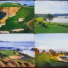 Pebble Beach Scenic Placemat Set Of 4 New