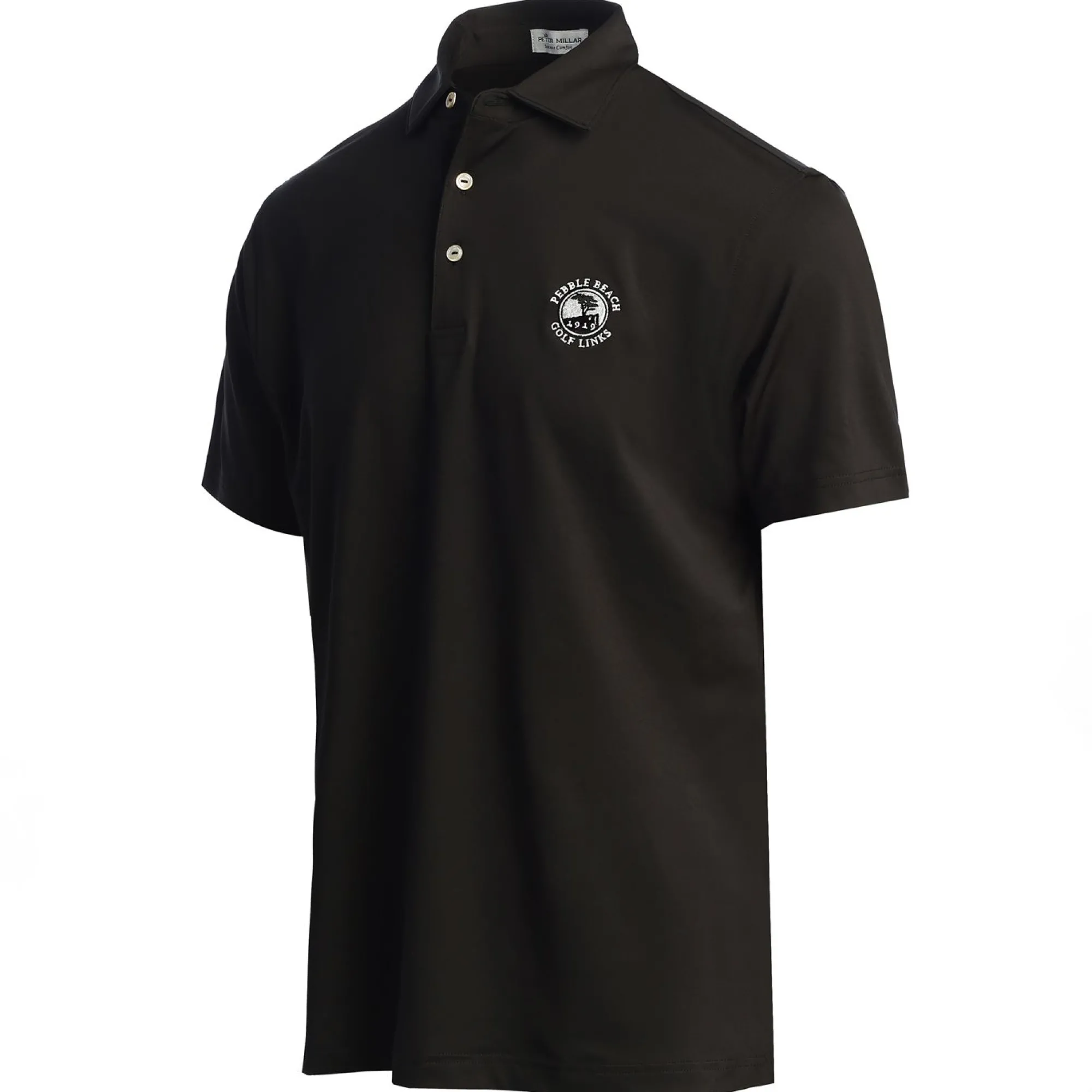 Pebble Beach Solid Polo By Peter Millar Clearance