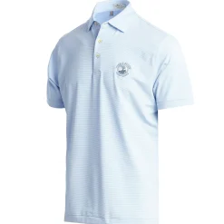 Pebble Beach Striped Polo By Peter Millar Online