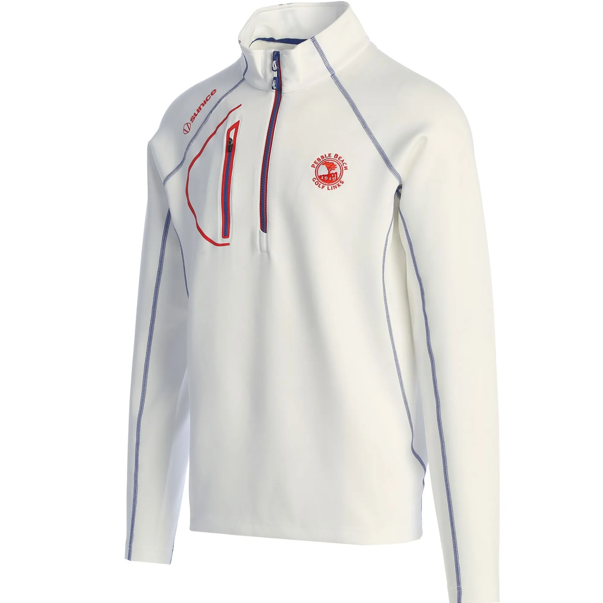Pebble Beach Superlitefx Ltd 1/2 Zip Pullover By Sunice Fashion