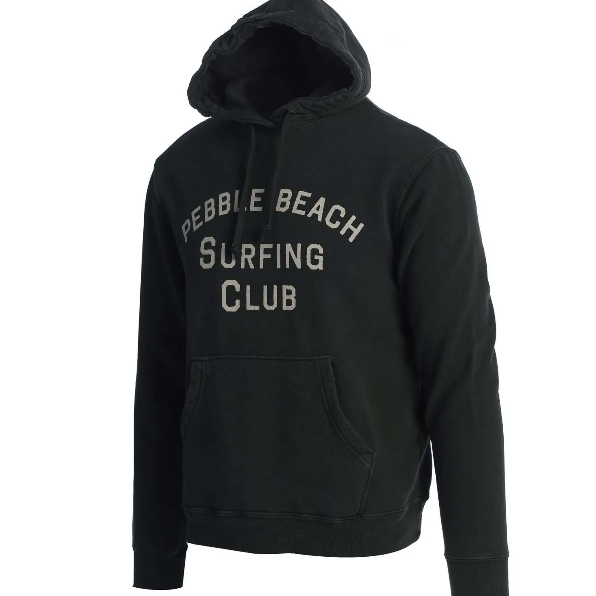 Pebble Beach Surfing Club Label Hoodie By Original Retro Brand Discount