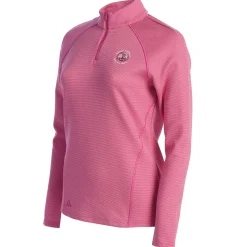Pebble Beach Women's 1/4 Zip Knit Pullover By Adidas Clearance